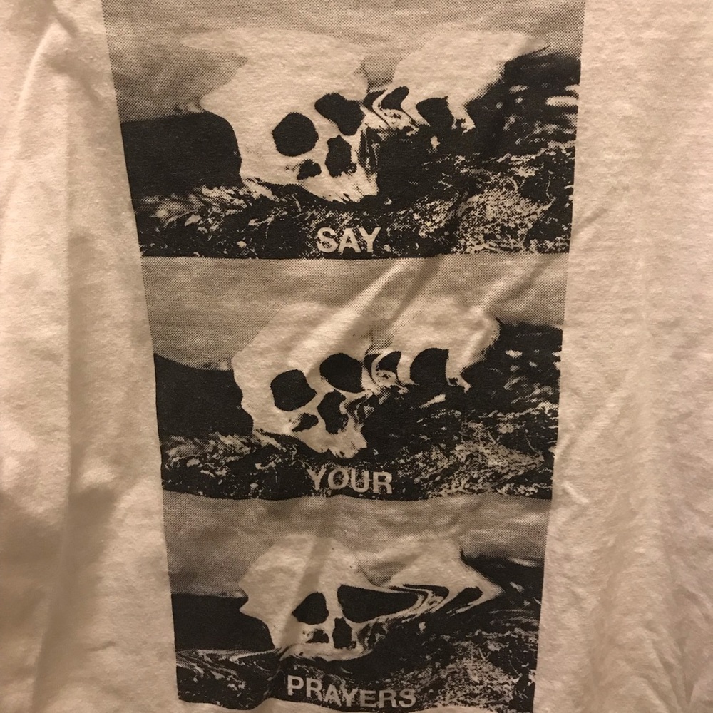 White HUF long sleeve